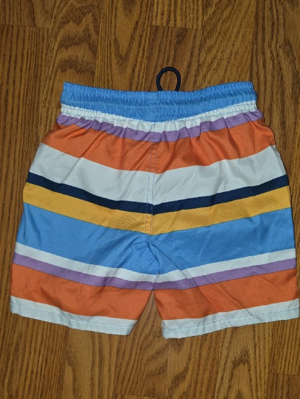 Okie Dokie Matching Swim Trunks And Rash Guard Set